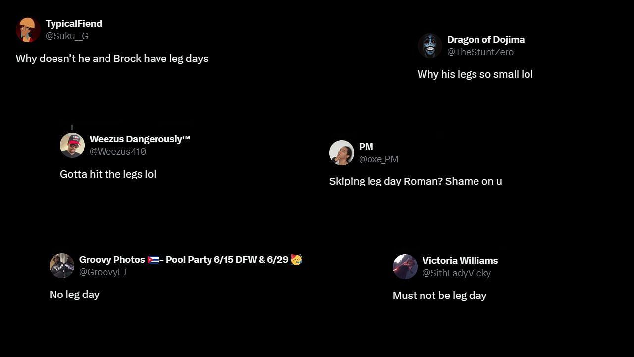 Fans respond to Reigns' resurfaced picture (via Twitter)